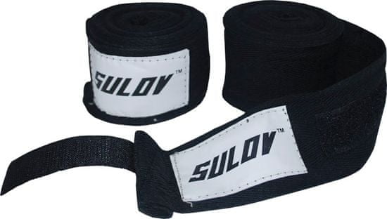 Sulov Box bandáž SULOV bavlna 4m, 2ks, černá