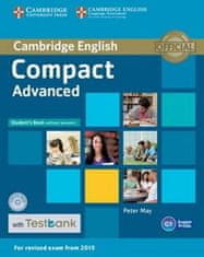Peter May: Compact Advanced Student´s Book without Answers with CD-ROM with Testbank