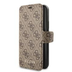 Guess Guess 4G Book Pouzdro pro iPhone 11 Brown