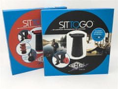 WEDO Skládací stolička "Sittogo", plastová, teleskopická, černá