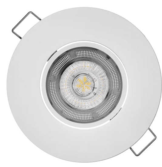 Emos LED bodové svítidlo Exclusive bílé 5W teplá bílá