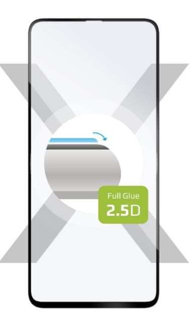 FIXED Ochranné sklo Full-Cover pro Samsung Galaxy M51, lepení přes celý displej, černé FIXGFA-583-BK - zánovní
