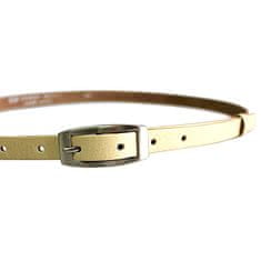 Penny Belts Dámský kožený opasek 15-2-02 beige (Délka pásku 90 cm)