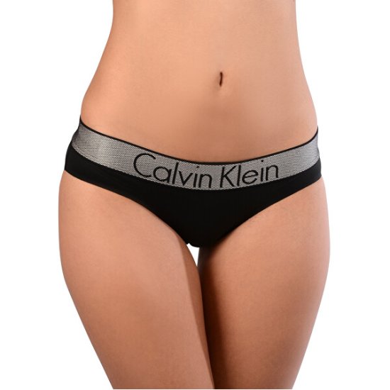 Calvin Klein Dámské kalhotky Bikini QF4055E-001 Black