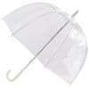 Dámský průhledný holový deštník EDBCPLAIN