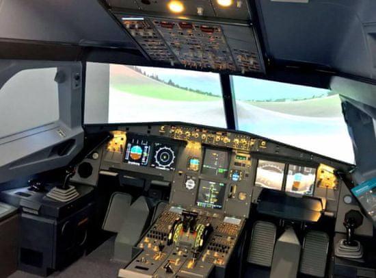Allegria pilotem letadla Airbus A320 - 60 minut Praha