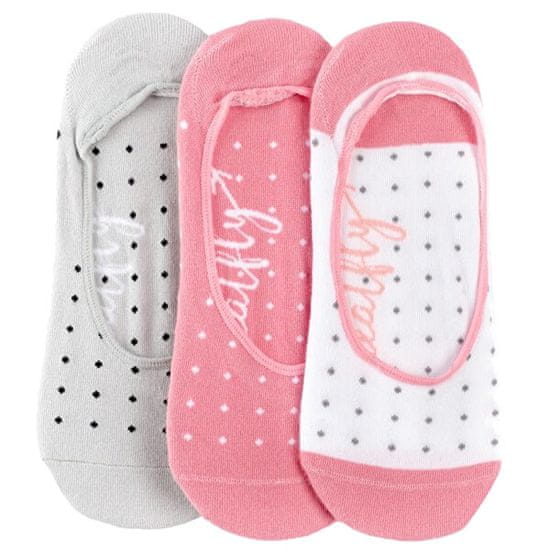 MEATFLY 3 PACK - dámské ponožky Low socks S19 A/Small Dots