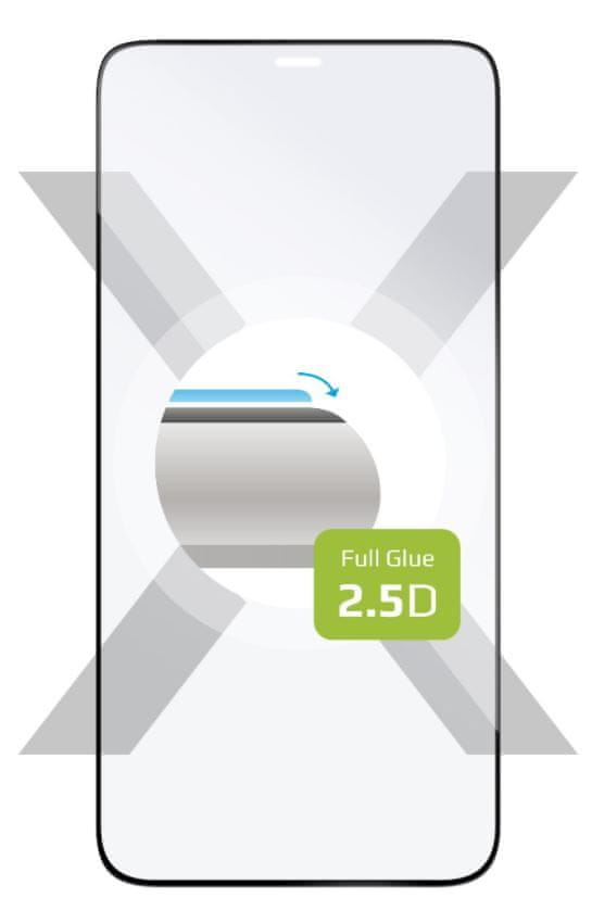 FIXED Ochranné sklo Full-Cover pro Apple iPhone 12 Mini, lepení přes celý displej, černé FIXGFA-557-BK - rozbaleno