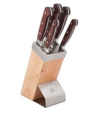 Sada kuchyňských nožů v bloku Kh-3463