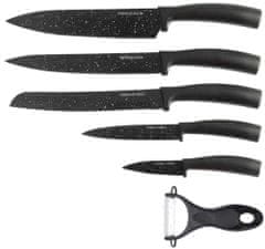 Sada 6 kusů mramorovaných nožů Swiss Zurich