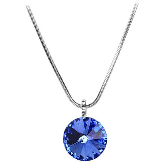 Levien Elegantní náhrdelník Rivoli Sapphire