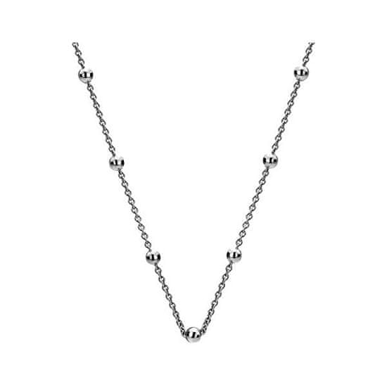 Hot Diamonds Stříbrný řetízek Emozioni Silver Cable with Ball Chain CH001