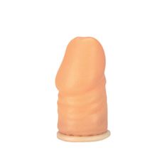 NMC Head Shockers Flat-Head 1,5 Latexový návlek prodlužujicí s kondomem