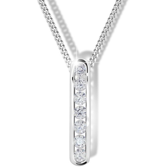 Modesi Něžný náhrdelník pro ženy M41100 (řetízek, přívěsek)