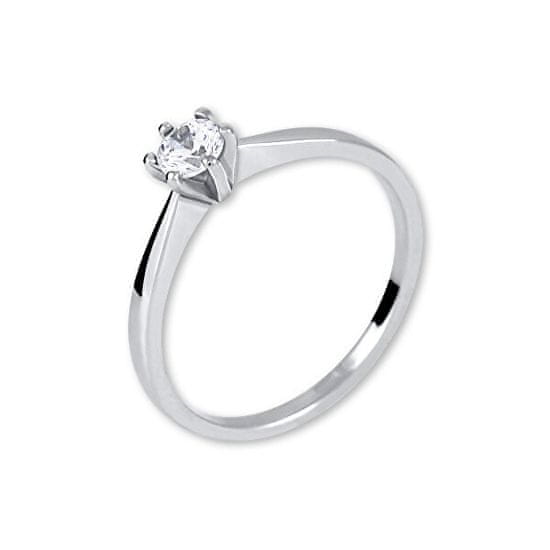 Brilio Silver Stříbrný zásnubní prsten 426 001 00501 04