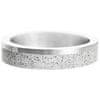 Betonový prsten Edge Slim ocelová/šedá GJRUSSG021 (Obvod 60 mm)
