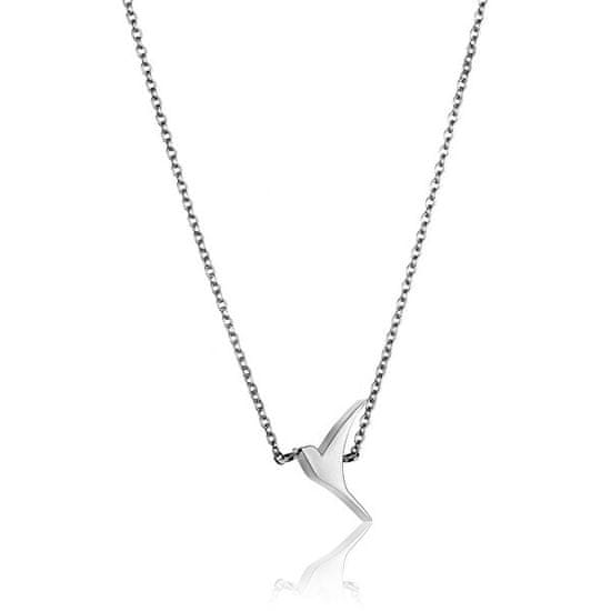 Emily Westwood Elegantní ocelový náhrdelník s holubicí WN1005S