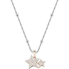 Morellato Bicolor hvězdičkový náhrdelník Love SOR17