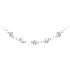 Preciosa Jemný stříbrný náhrdelník Lumina 5300 00