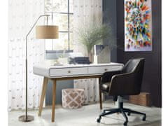 Danish Style Pracovní stůl Calin, 120 cm, bílá