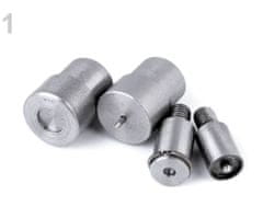 Kraftika 1sada 1 (10mm) nikl piston na kovové druky 10; 12; 15mm