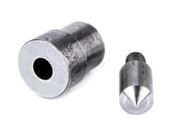 Kraftika 1sada 3 (8mm) nikl piston na vysekávání děr, pistony