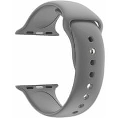 4wrist Silikonový řemínek pro Apple Watch - Šedý 38/40/41 mm - S/M