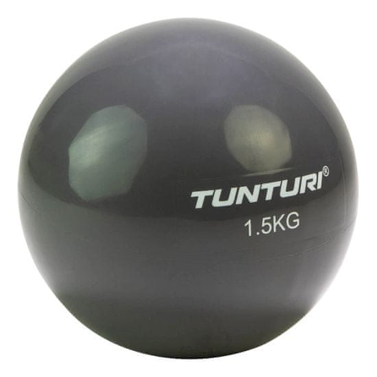 Tunturi Joga míč Toningbal 1,5 kg TUNTURI antracitový