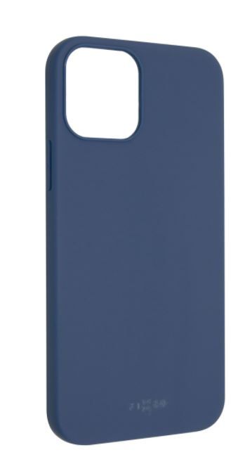FIXED Zadní pogumovaný kryt Story pro Apple iPhone 12/12 Pro, modrý FIXST-558-BL