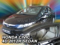 HEKO Ofuky oken Honda Civic 2012-2016 (přední, sedan)