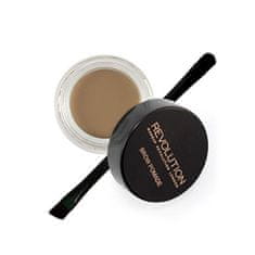 Makeup Revolution Voděodolná pomáda na obočí (Brow Pomade) 2,5 g (Odstín Medium Brown)