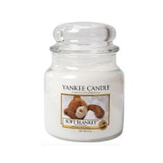 Yankee Candle Aromatická svíčka střední Soft Blanket 411 g