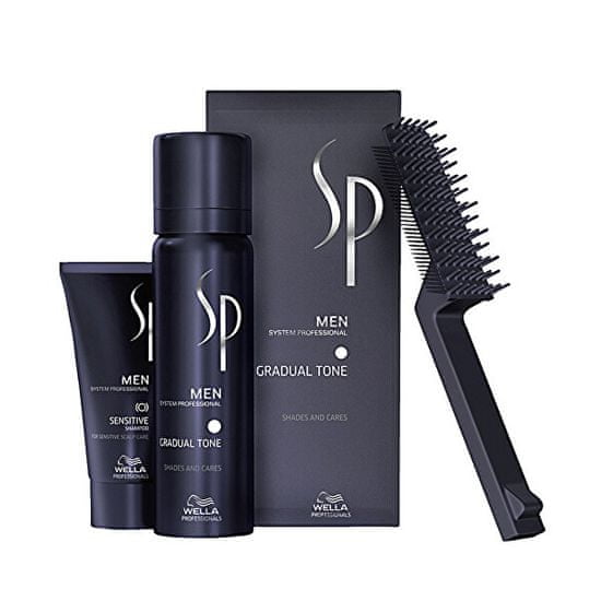 Wella Professional Tónovací pěna na vlasy pro muže 60 ml + šampon na vlasy 30 ml SP Men (Gradual Tone)