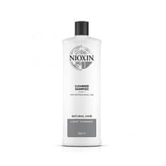 Nioxin Čisticí šampon pro jemné mírně řídnoucí přírodní vlasy System 1 (Shampoo Cleanser System 1) (Objem 300 ml)
