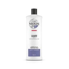 Nioxin Čisticí šampon pro barvené lehce řídnoucí vlasy System 5 (Shampoo Cleanser System 5) (Objem 300 ml)