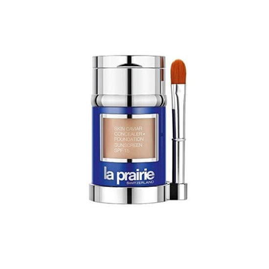 La Prairie Luxusní tekutý make-up s korektorem SPF 15 (Skin Caviar Concealer Foundation) 30 ml + 2 g