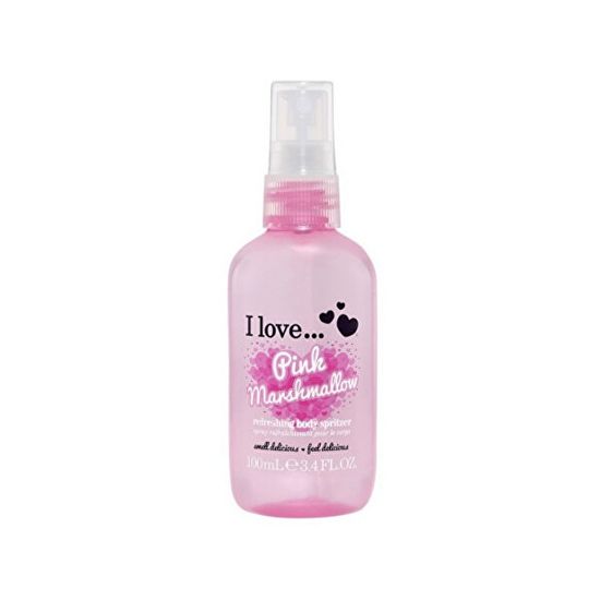 I Love Cosmetics Osvěžující tělový sprej s vůní růžového marshmallow (Pink Marshmallow Refreshing Body Spritzer) 100