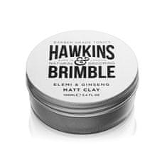 Hawkins & Brimble Matující pomáda na vlasy s vůní elemi a ženšenu (Elemi & Ginseng Matt Clay) 100 ml