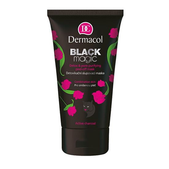 Dermacol Černá detoxikační slupovací maska Black Magic (Detox & Pore Purifying Peel-Off Mask) 150 ml