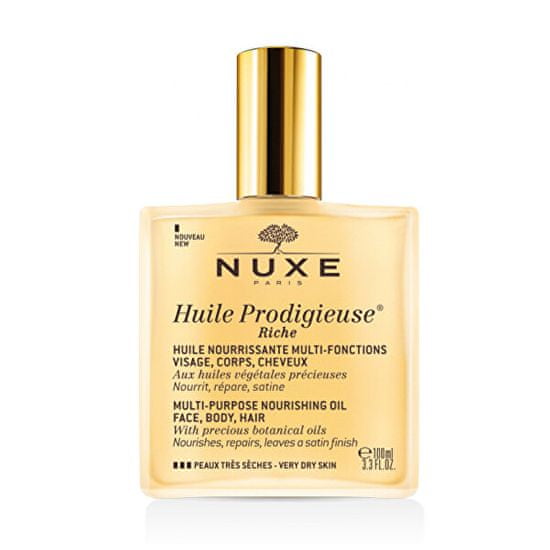 Nuxe Multifunkční suchý olej pro velmi suchou pokožku Huile Prodigieuse Riche (Multi-Purpose Nourishing O