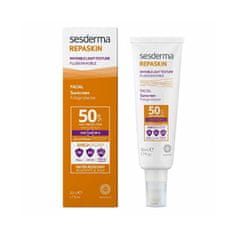 Sesderma Pleťový fluid neviditelná fotoochrana SPF 50 Repaskin (Invisible Light Texture Facial Sunscreen) 50