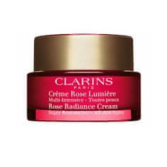 Clarins Denní krém proti vráskám pro všechny typy pleti Super Restorative (Rose Radiance Cream) 50 ml