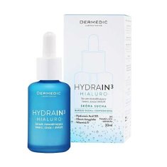 DerMedic Hydratační pleťové sérum pro dehydratovanou suchou pleť Hydrain3 Hialuro 30 ml