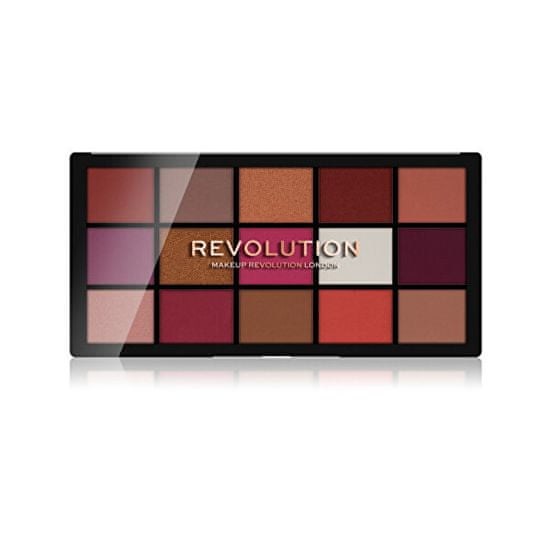 Makeup Revolution Paletka očních stínů Reloaded Red Alert (Eye Shadow Palette) 15 x 1,1 g