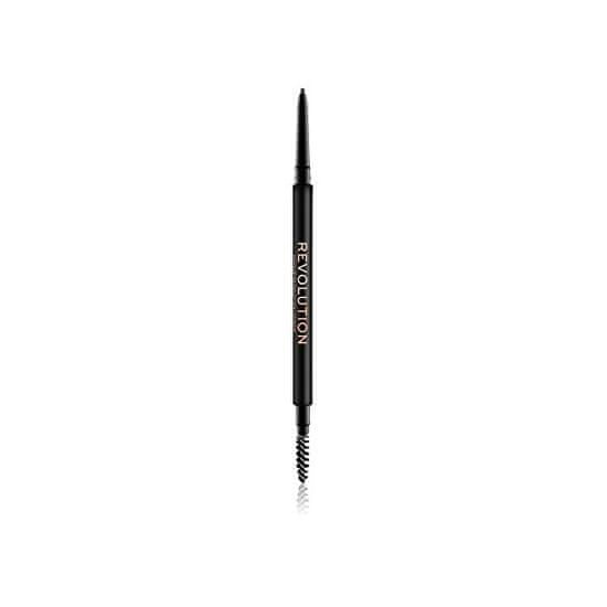 Makeup Revolution Precizní tužka na obočí s kartáčkem (Precise Brow Pencil Light Brown) 0,05 g