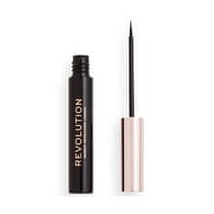 Makeup Revolution Oční linka Super Flick (Eyeliner) 4,5 ml (Odstín Black)