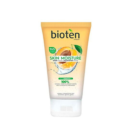 Bioten Krémový peeling s meruňkovými jadérky Skin Moisture (Scrub Cream) 150 ml
