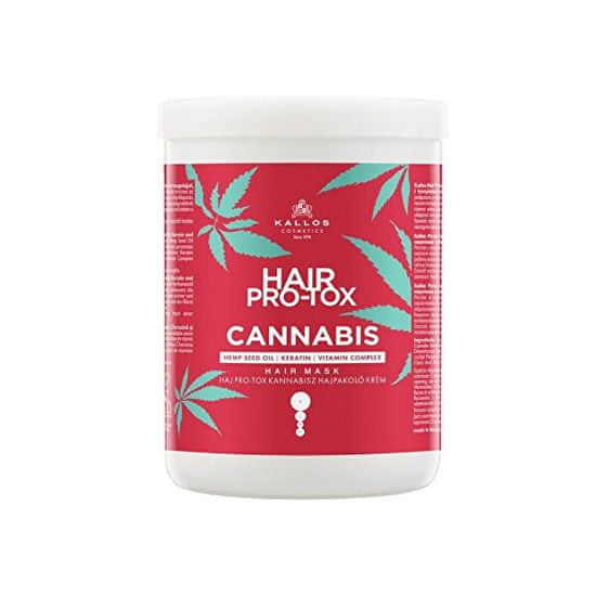 Kallos Maska pro poškozené vlasy Hair Pro-Tox Cannabis (Hair Mask)