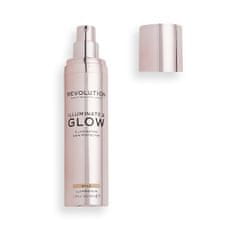 Makeup Revolution Tekutý rozjasňovač Glow & Illuminate 40 ml (Odstín Champagne)