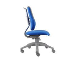 Alba Dětská rostoucí židle Fuxo V-line modro/šedá